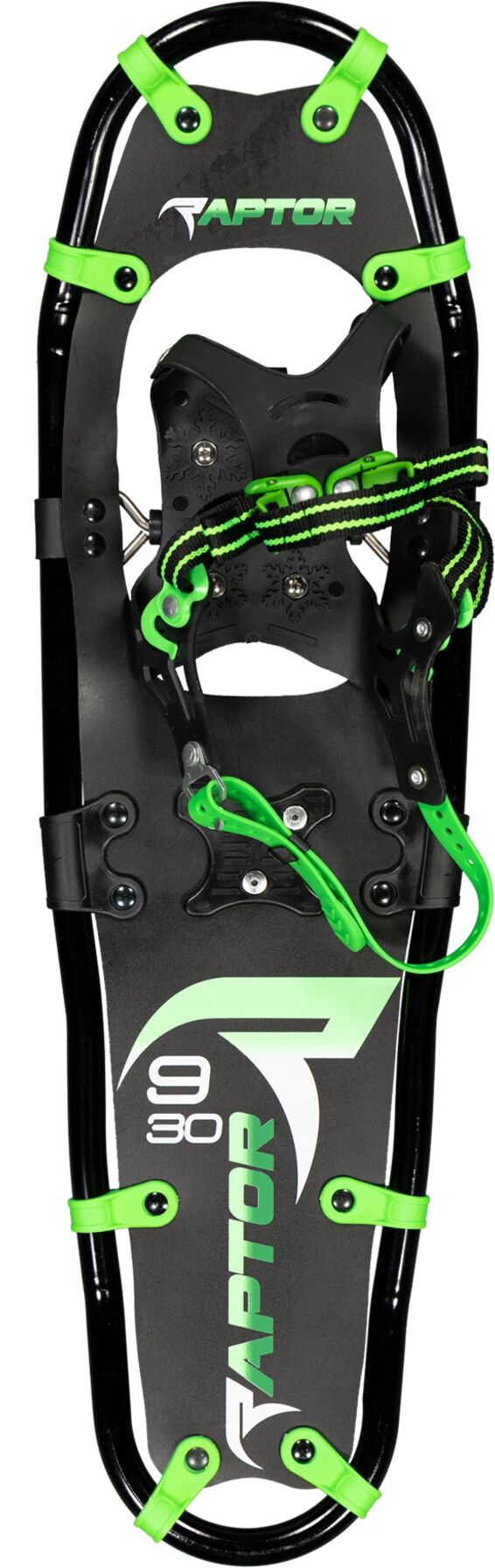 Raptor M 30 Snowshoe, truge 30&#34; BLACK/GREEN