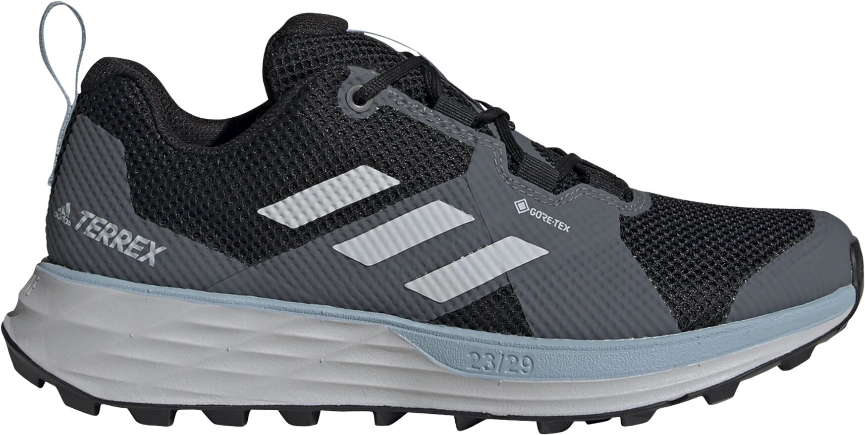 adidas Terrex Two Gore-Tex, terrengløpesko dame 41 1/3 core black/GREY THRE