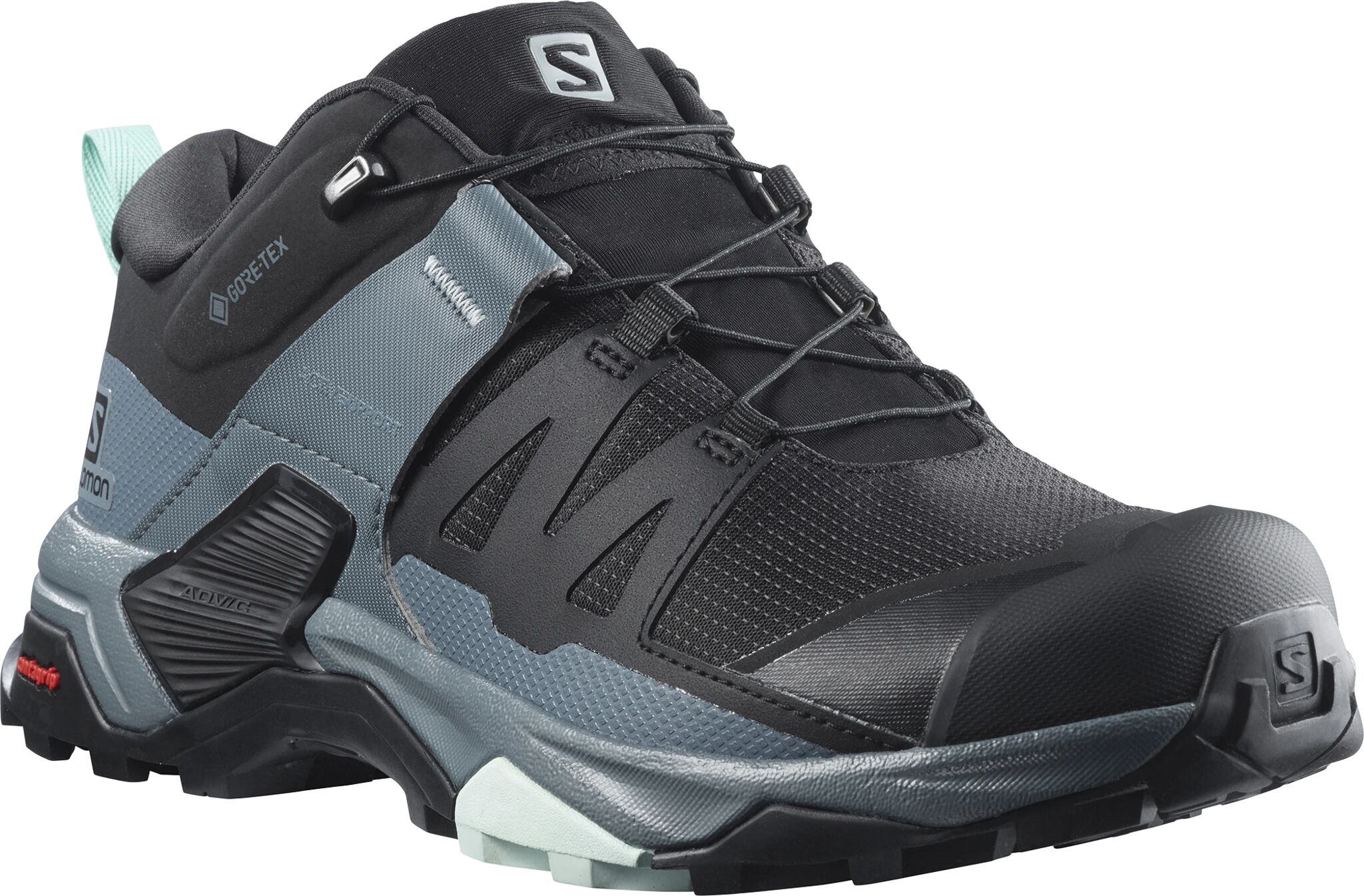 Salomon X Ultra 4 GTX, hikingsko dame 36 2/3 Black/stowea/opal