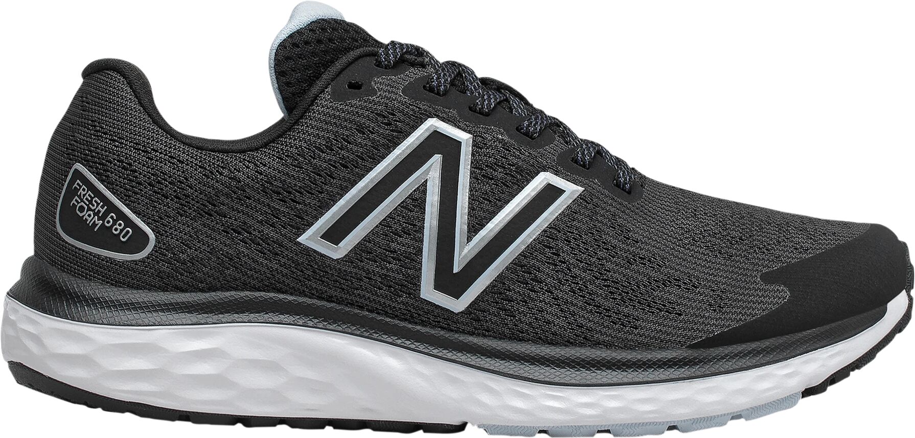 New Balance W 680 7, løpesko dame 37 BLACK/WHITE