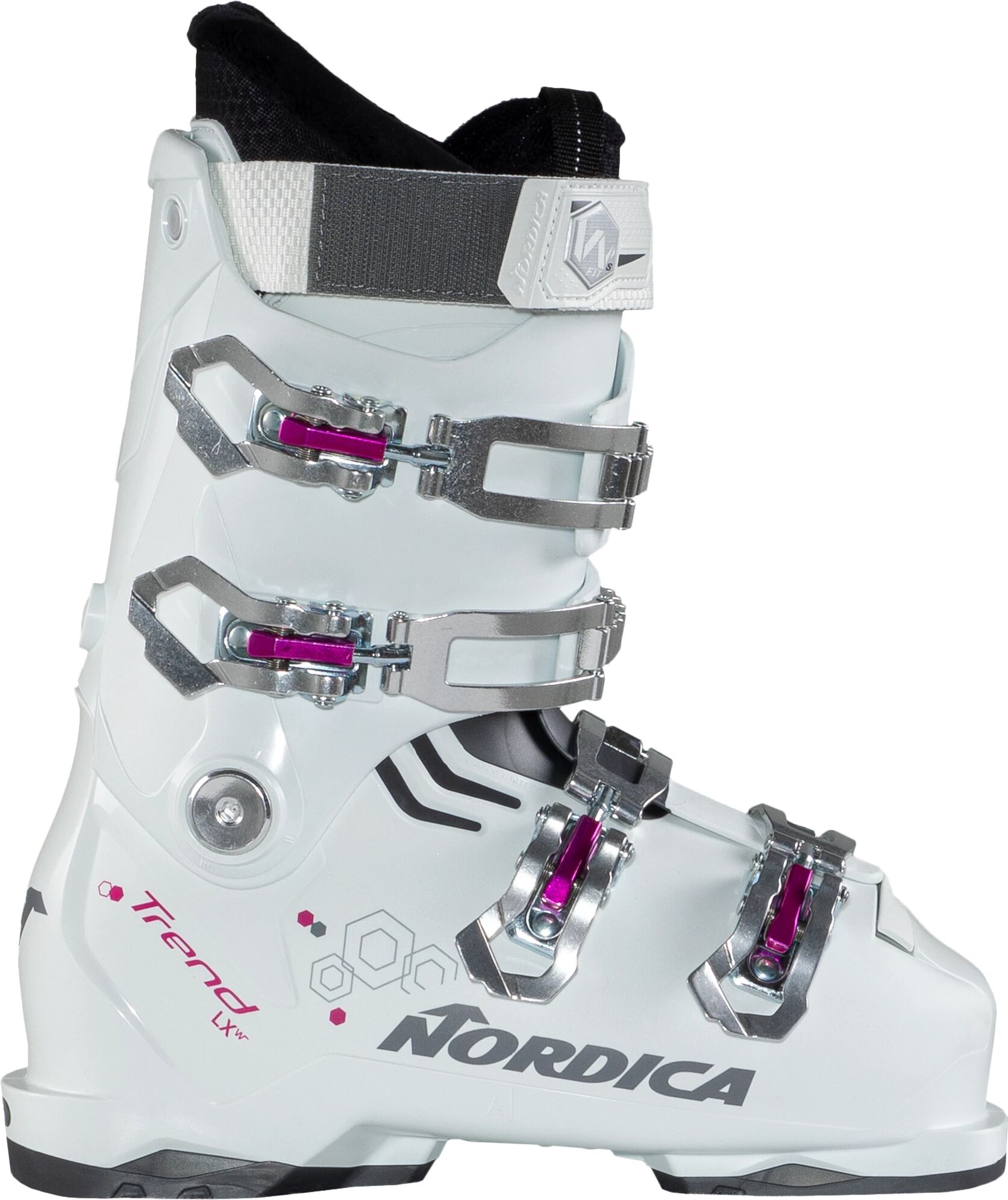 Nordica Trend LX Woman 21/22, allmountain-støvel dame 245 (38,5) White_Purple