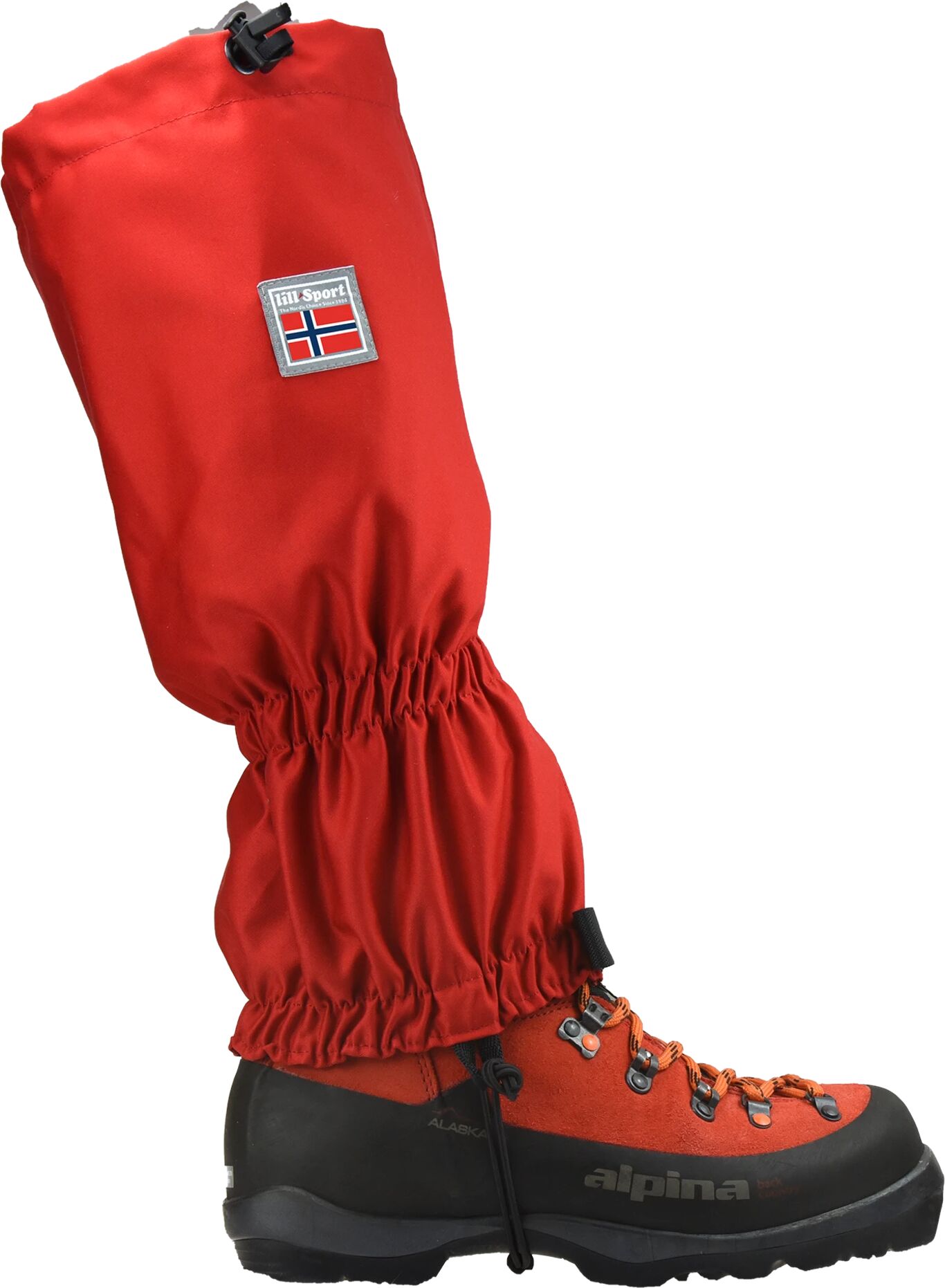 Lill-Sport Gaiter Canvas, gamasjer unisex M RED