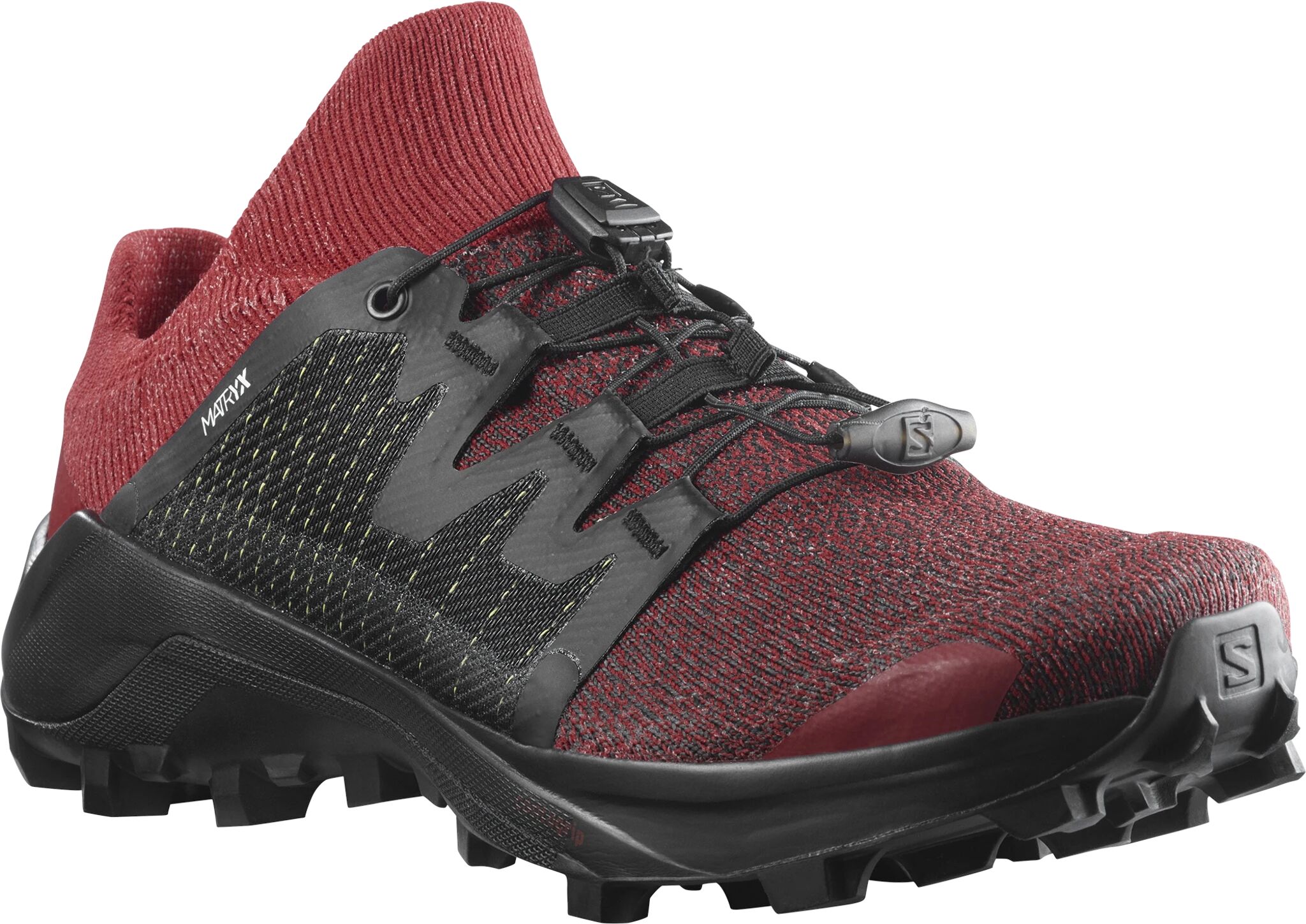 Salomon Cross/PRO, terrengløpesko dame 39 1/3 Corrida/red/black