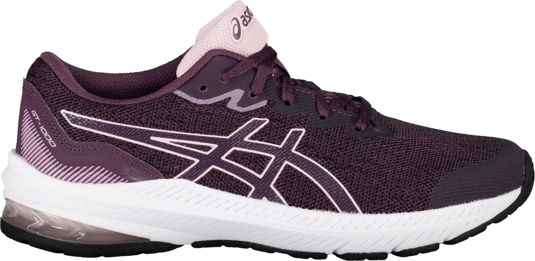 Asics Gt-1000 11 Gs, løpesko junior 37 DEEP PLUM/BARELY ROS