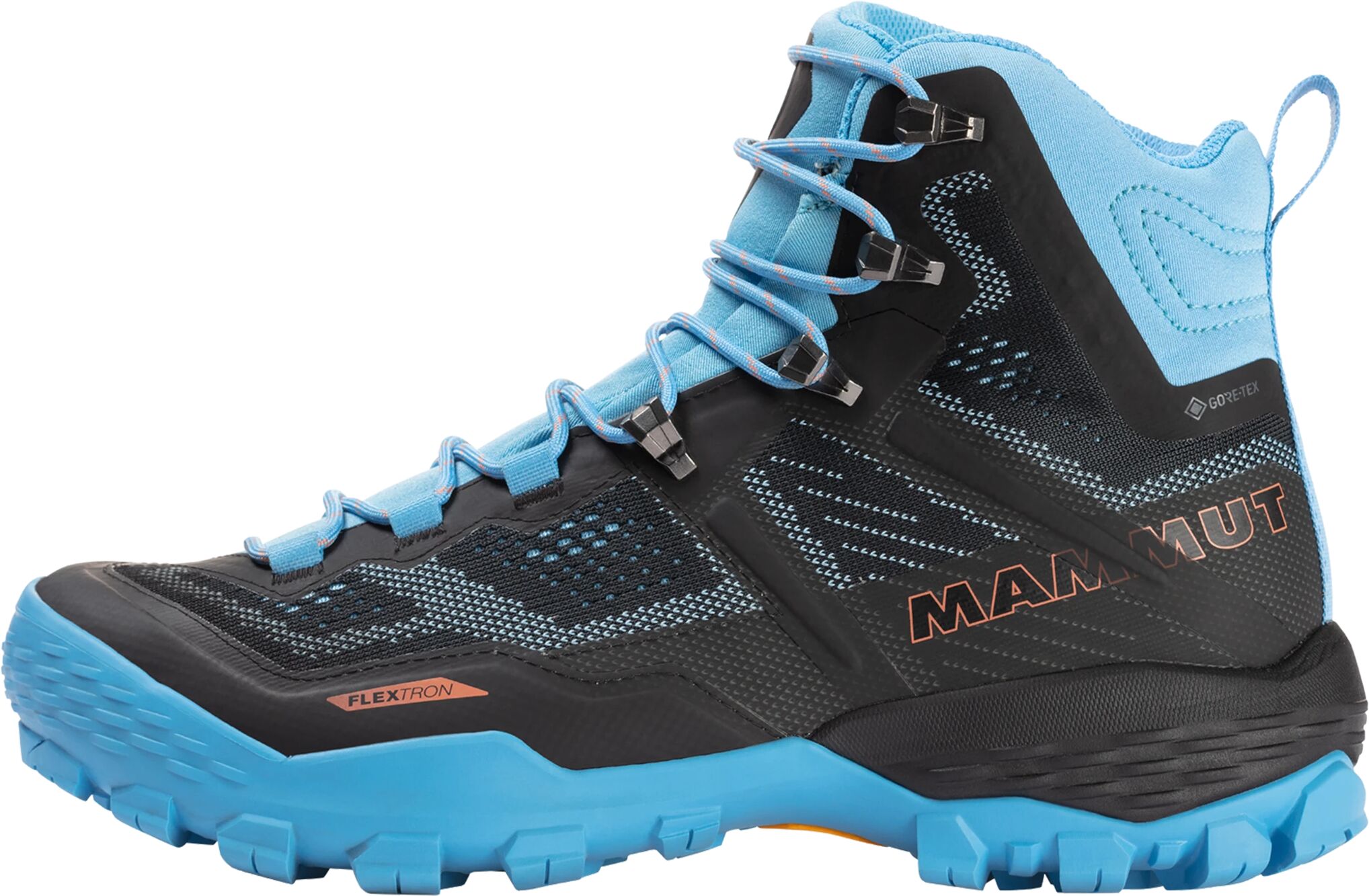 Mammut Ducan High GTX, tursko dame 8/42 Black-whisper