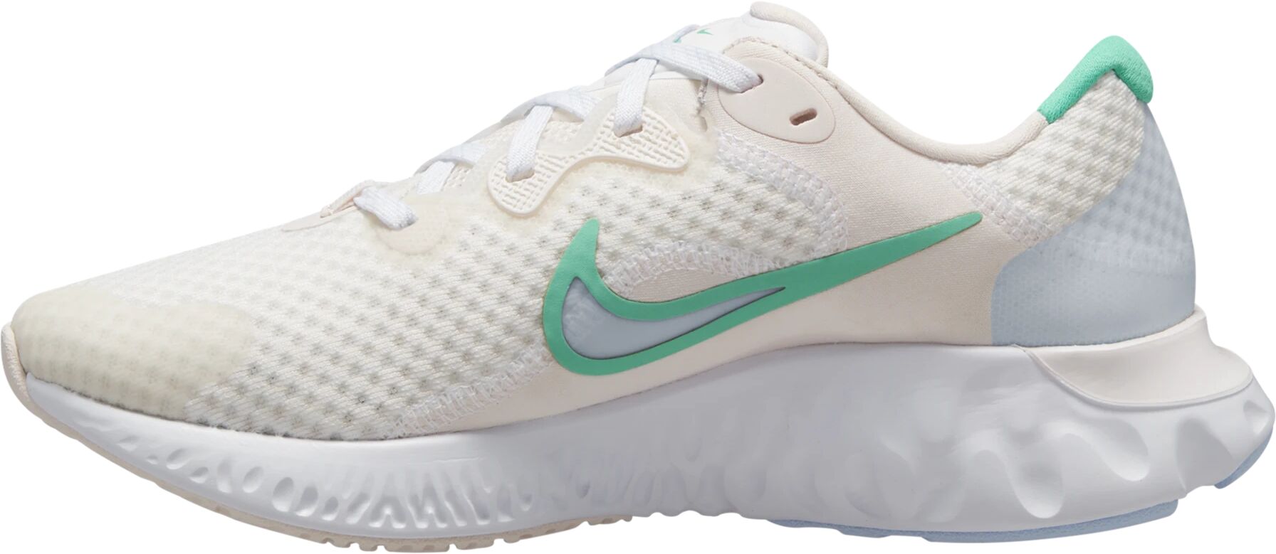 Nike WMNS NIKE RENEW RUN 2, løpesko dame 40.5 White/menta-light So