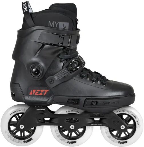 Powerslide Next Core Black 100 Patins em Linha Freeskate (Preto)