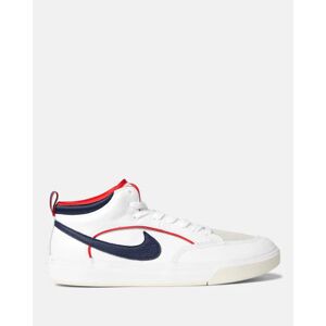 Nike SB React Leo Premium skateskor Male EU 44 Vit