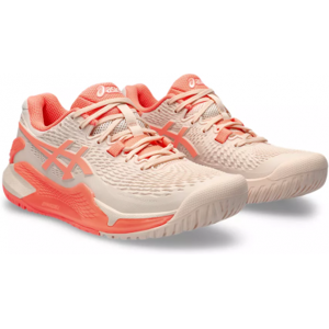 Asics Gel Resolution 9 Allcourt Pearl/Coral Women - 2024 (37.5)