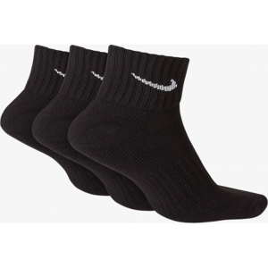 NIKE Cushioned Ankle 3-pack Black (38-42)