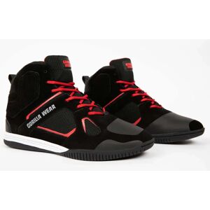 Gorilla Wear Troy High Tops Black & Red 36