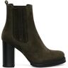 Nine West Eifen 2pr Women's Khaki Heeled Boots 39 female