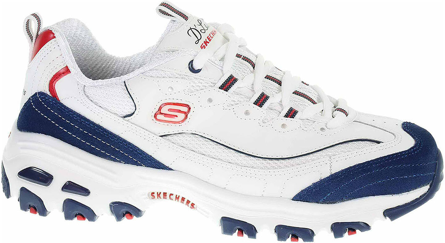 Skechers D´Lites - March Forward white-navy-red 39