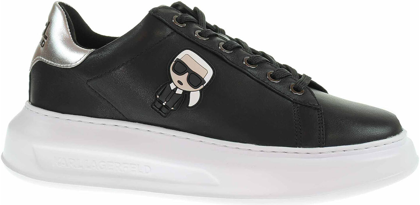 Karl Lagerfeld Dámska topánky Karl Lagerfeld KL62530 000 black lthr 41