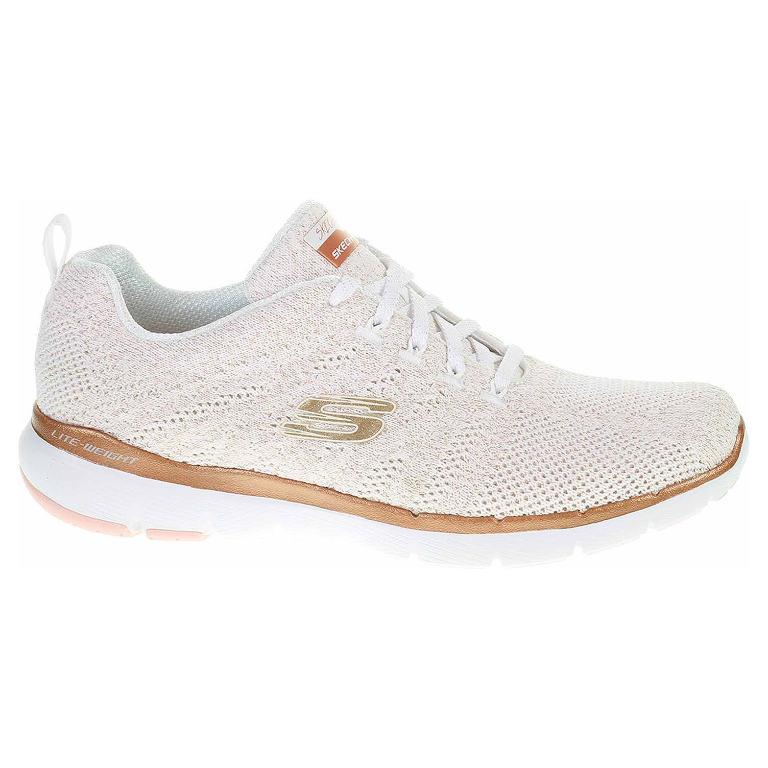 Skechers Flex Appeal 3.0 - Metal Works white-rose-gold 38