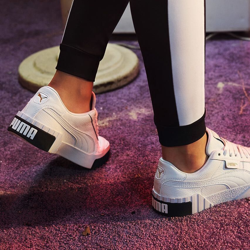 PUMA Cali WN'S: PUMA white – PUMA black – 37,5