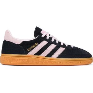 Adidas Handball Spezial Core Black Clear Pink Gum - Size: UK 4 - EU 36 2/3 - Size: UK 4 - EU 36 2/3 - - black - Size: UK 4 - EU 36 2/3 - US 5.5W