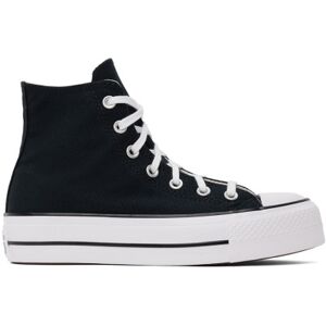 Converse Black Chuck Taylor All Star Lift High Top Sneakers  - BLACK/WHITE/WHITE - Size: US 5.5 - male