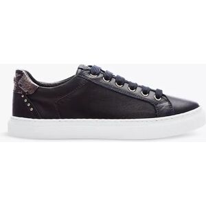 Moda in Pelle Bradd Leather Trainers - Navy - Female - Size: 5