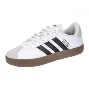 adidas Women's VL Court Sneaker, Cloud White Core Black Grey One, 4 UK