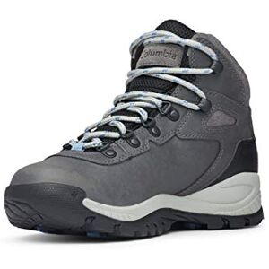 Columbia Women's Newton Ridge Plus mid rise hiking boots, Grey (Quarry x Cool Wave), 8 UK