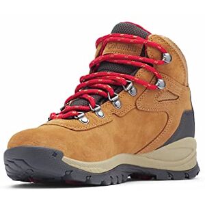 Columbia Women's Newton Ridge Plus Waterproof Amped Hiking Boot - Elk/Mountain Red - UK 7.5