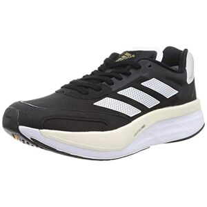 adidas Women'S Adizero Boston 10 Running Shoe - Color: Core Black/cloud White/gold Metallic - Size: 7 - Width: Regular