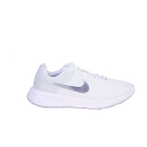 Nike , White Fabric Sneakers ,White female, Sizes: 5 UK