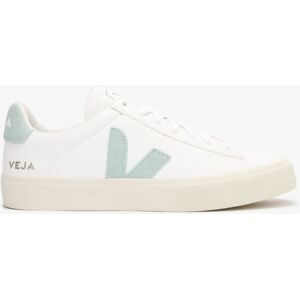 VEJA Campo Chromefree Leather Extra White Matcha Trainers Size: 38, Co - female