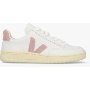 VEJA V-12 Leather Extra White Babe Trainers Size: 40, Colour: Pink Sue - female