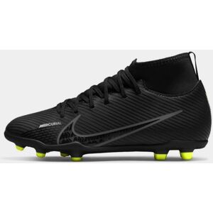 Nike Mercurial Superfly Club DF FG Kids Football Boots Blk/Grey/White 3 unisex