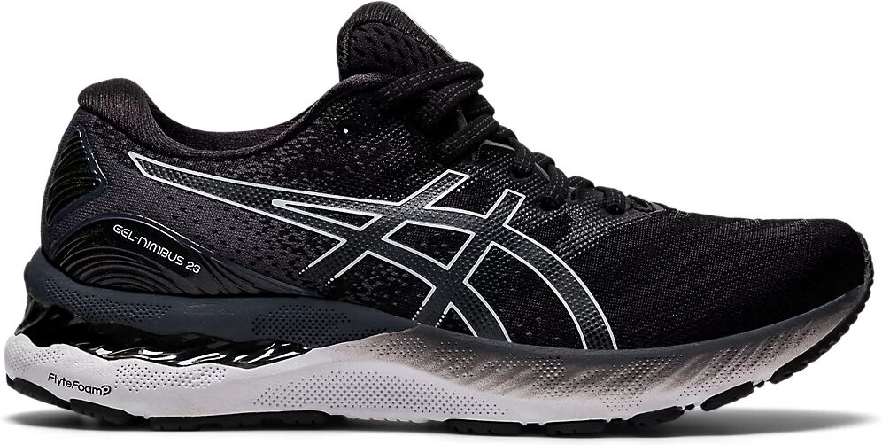 ASICS Gel - Nimbus 23 Black / White FeMale Size 9