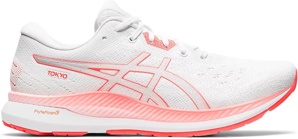 ASICS Evoride Tokyo White / Sunrise Red FeMale Size 10