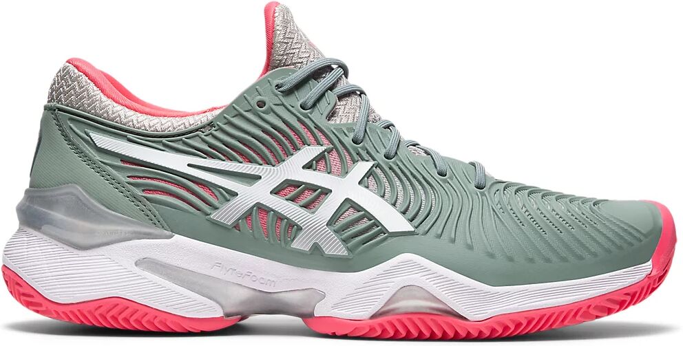 ASICS Court FF 2 Clay Slate Grey / White FeMale Size 6