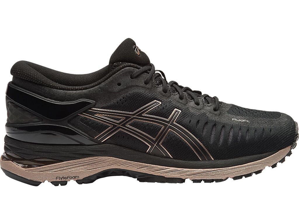 ASICS Metarun Black / Onyx / Rose Gold FeMale Size 5.5