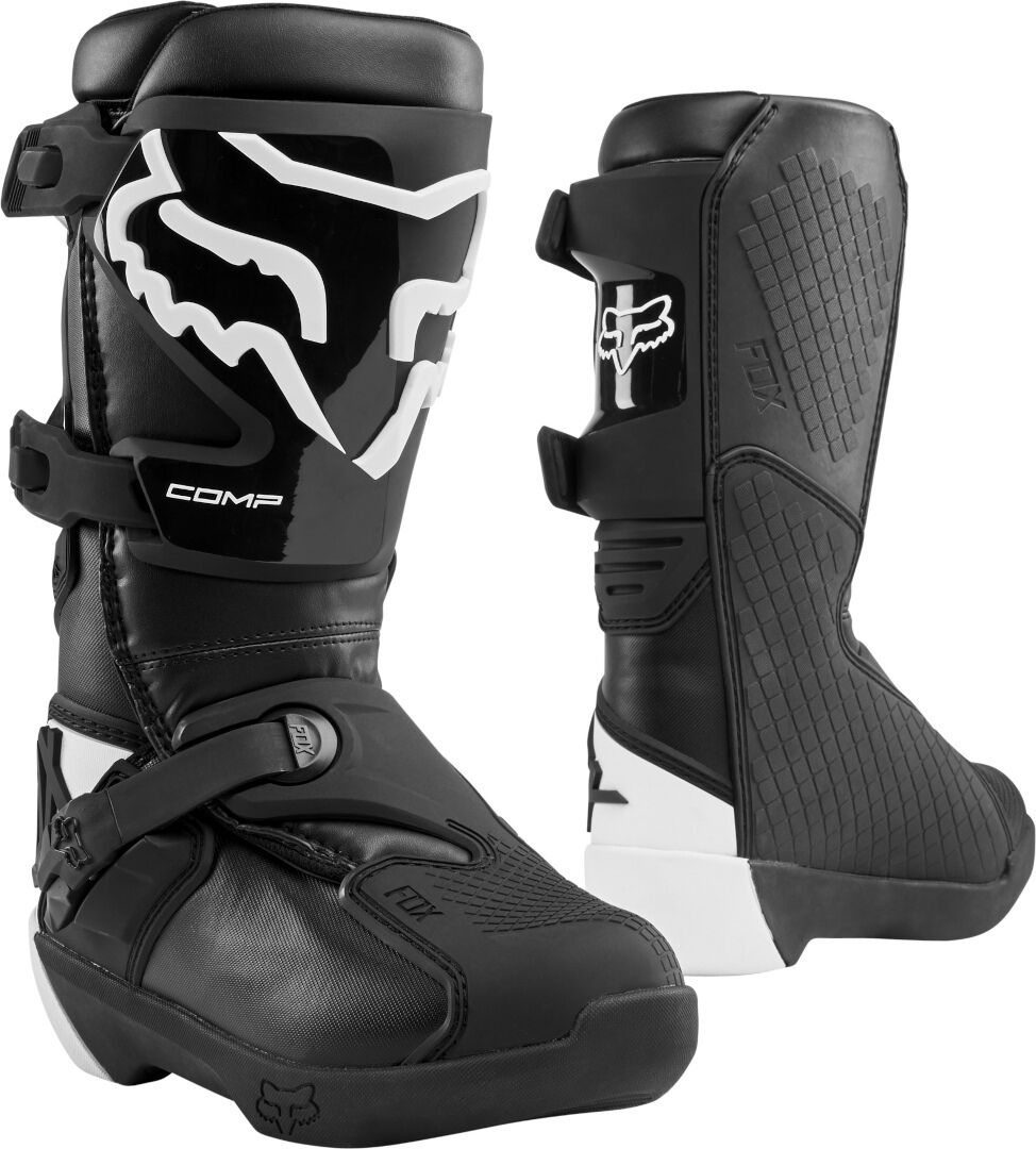 Photos - Motorcycle Boots Fox Comp Ladies Motocross Boots Female Black Size: 42 276900018 