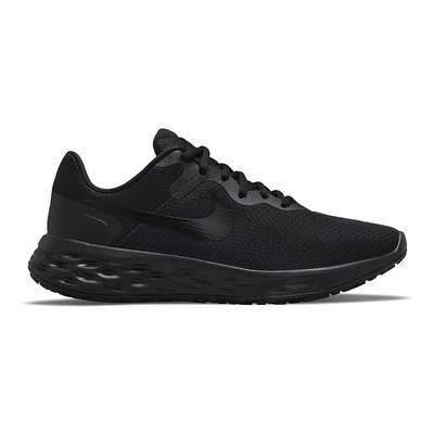 Nike Revolution 6 Next Nature Women's Road Running Shoes in Regular & Wide, Size: 6.5, Black