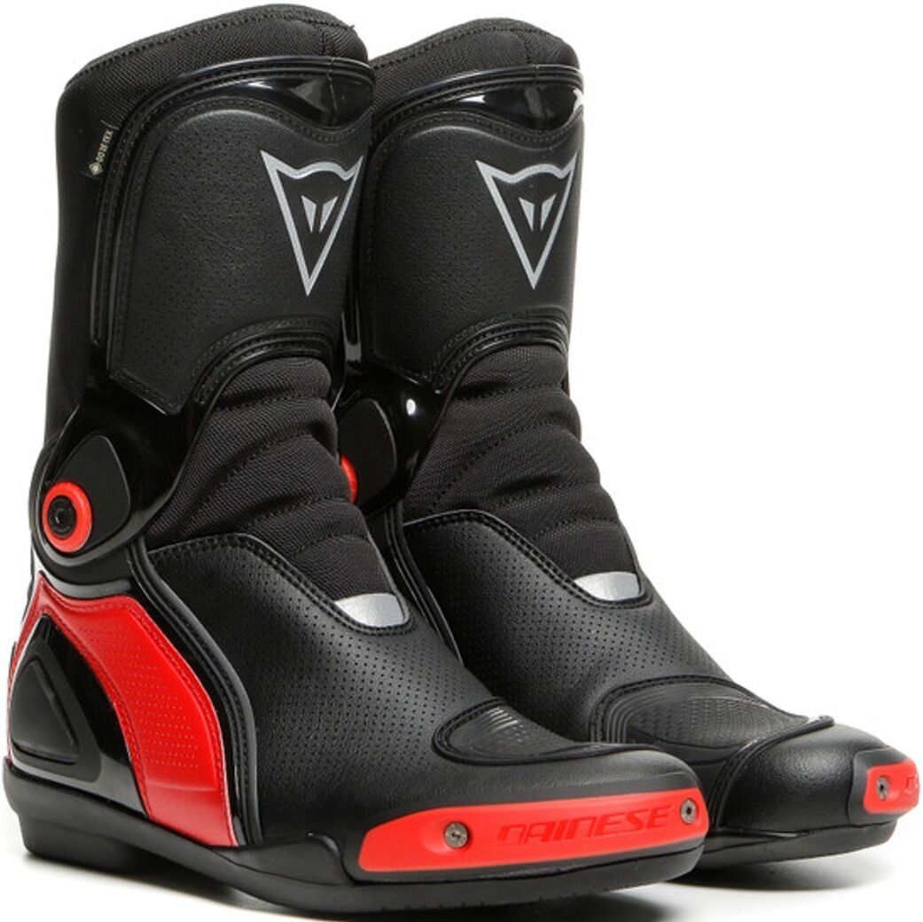 Dainese Sport Master Gore-Tex wasserdichte Motorradstiefel Schwarz Rot 41