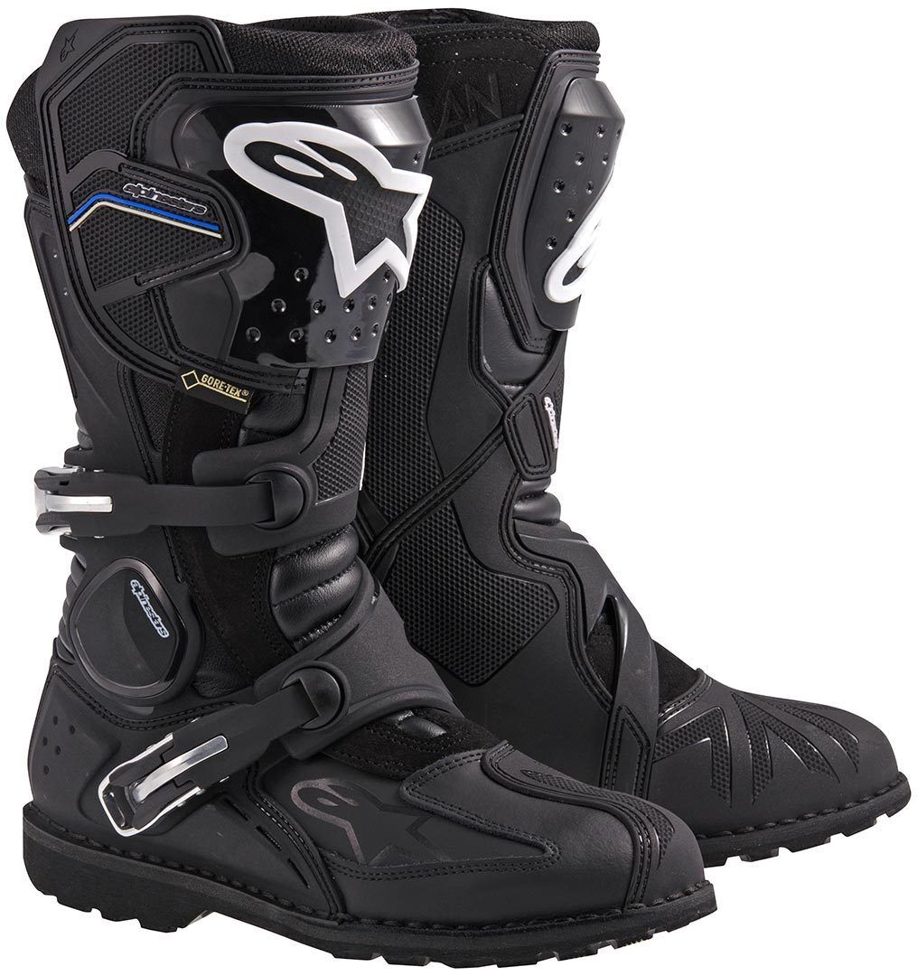 Alpinestars Toucan Gore-Tex Motorcycle Boots Bottes de moto Noir 45 46