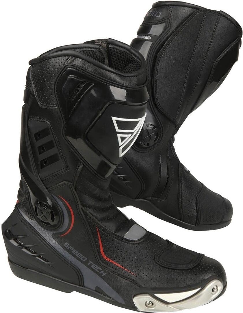 Modeka Speed Tech Bottes de moto Noir 45