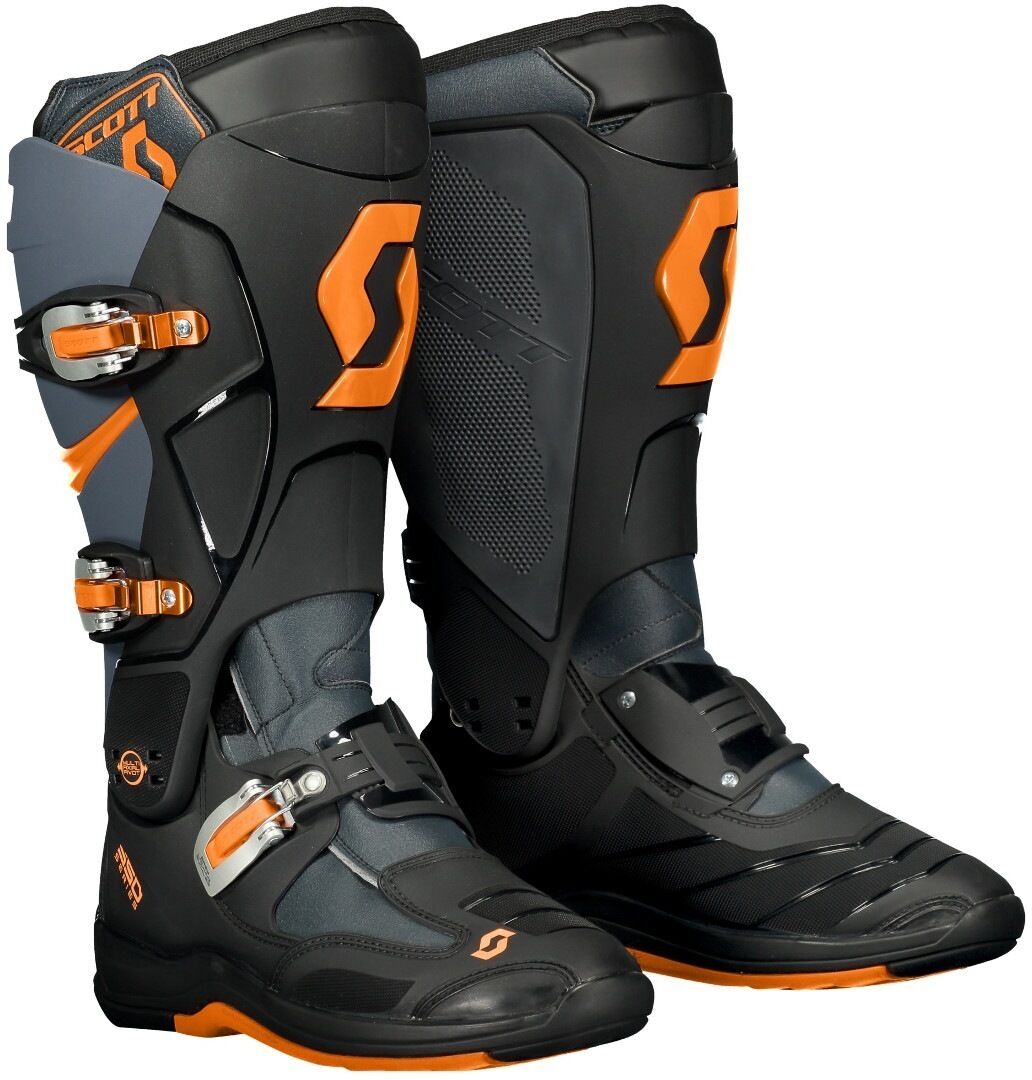 Scott 550 Bottes motocross Gris Orange 48