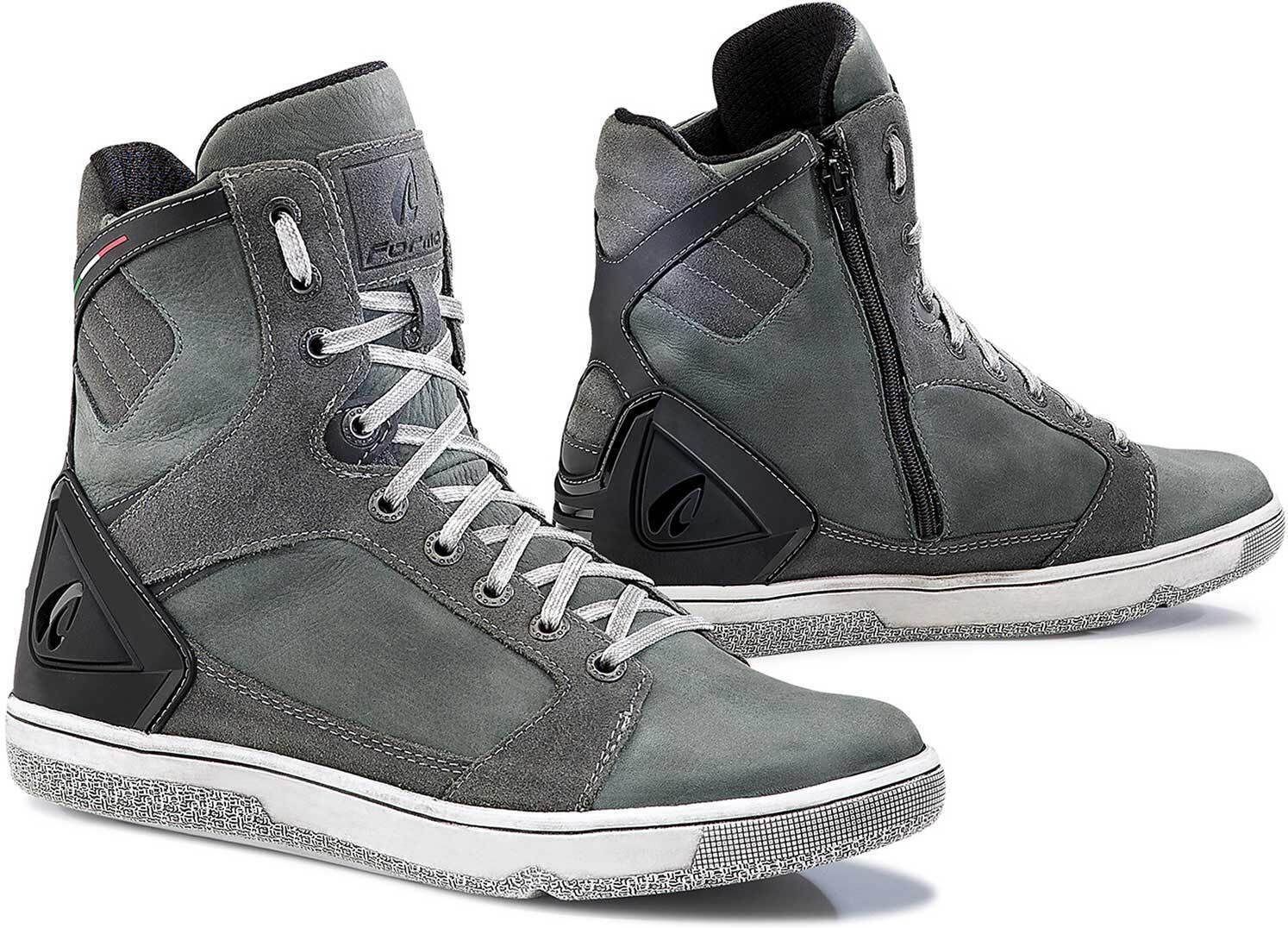 Forma Hyper Chaussures de moto imperméables Gris 43