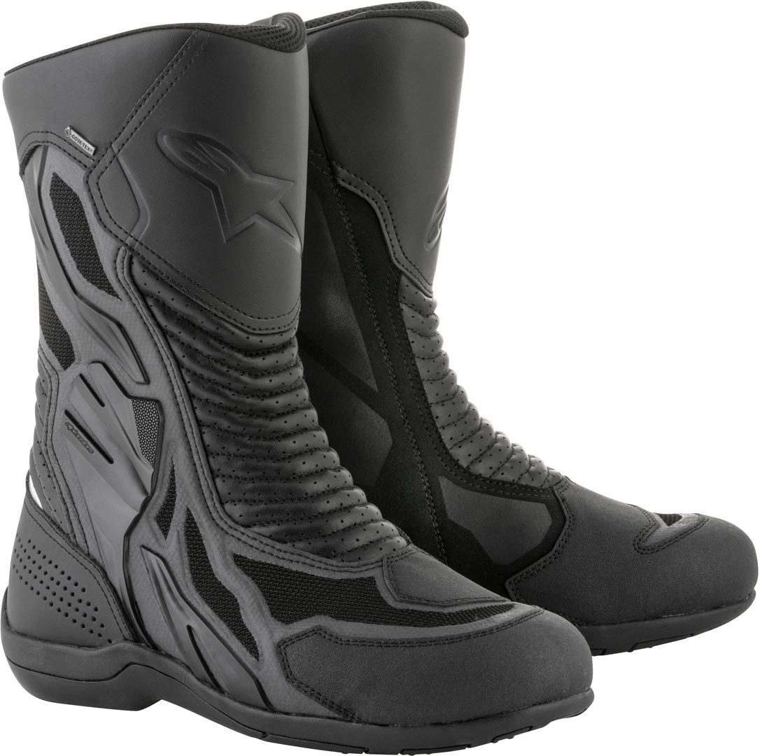 Alpinestars Air Plus V2 Gore-Tex XCR Motorcycle Boots Bottes de moto Noir 39