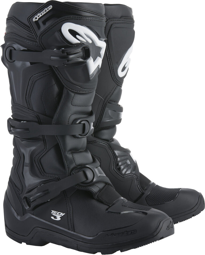 Alpinestars Tech 3 Enduro Motorcycle Boots Bottes de moto Noir 49 50