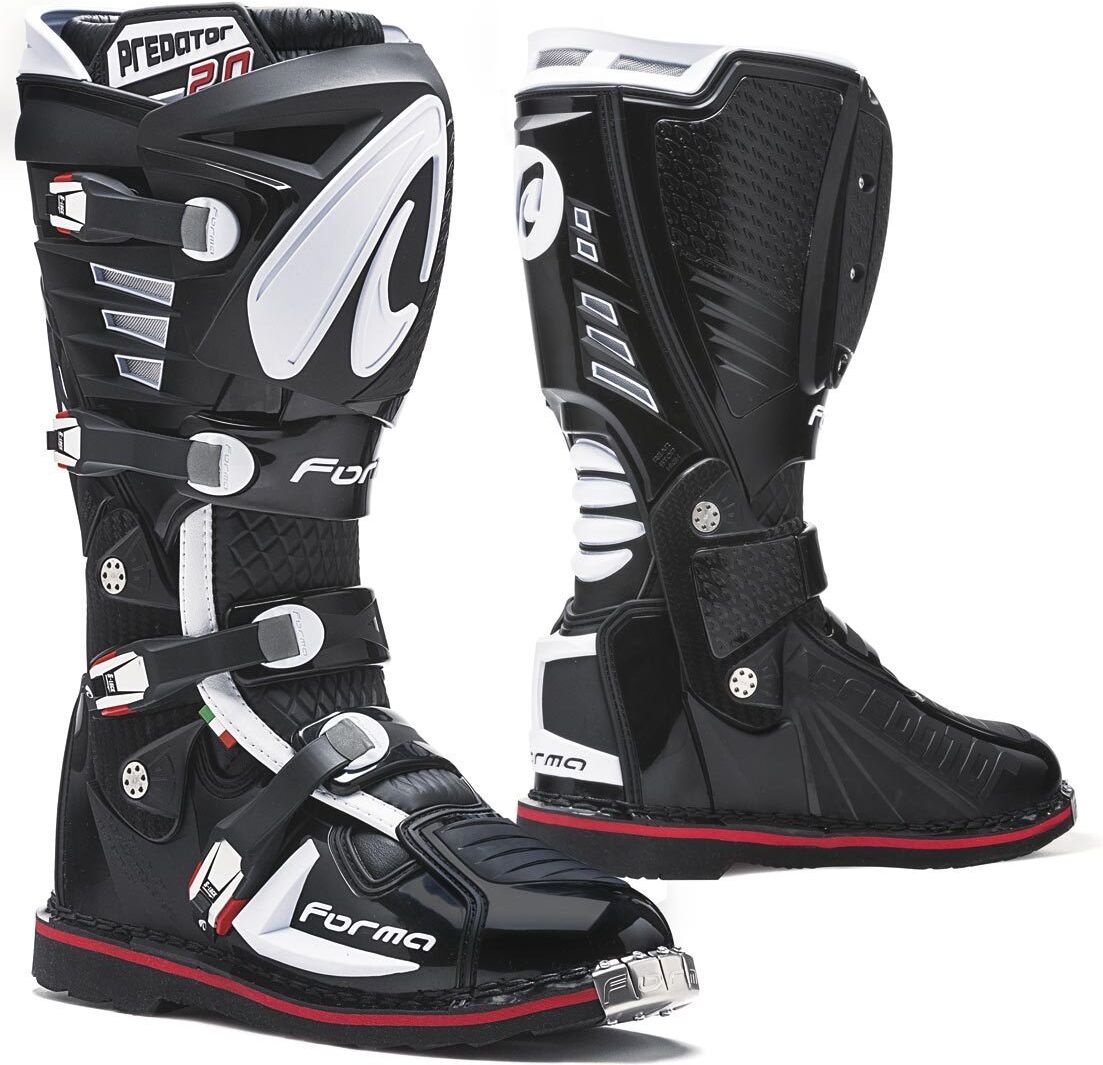 Forma Predator 2.0 Bottes de motocross Noir 46