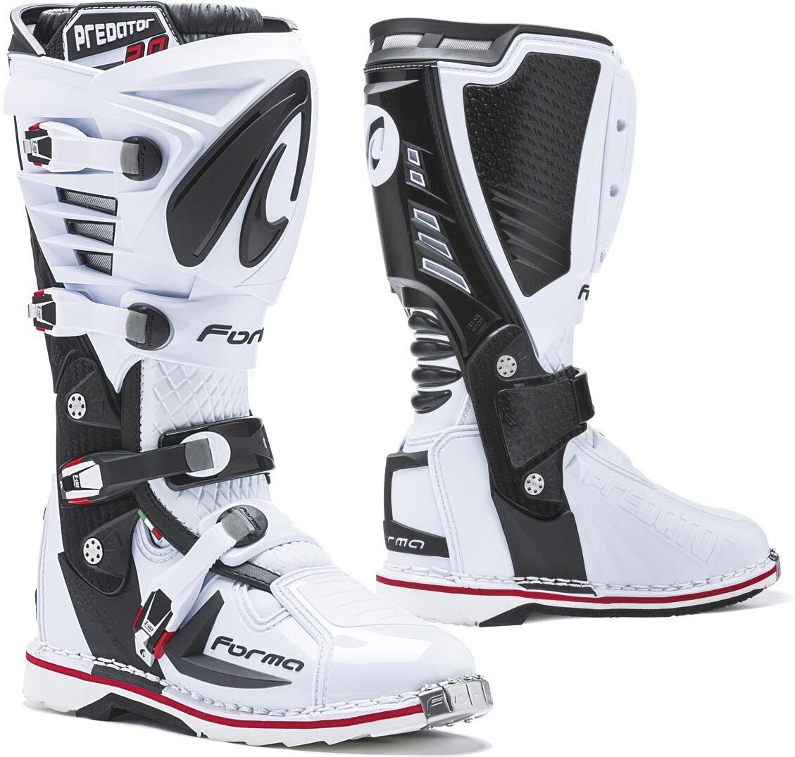 Forma Predator 2.0 Bottes de motocross Blanc 48