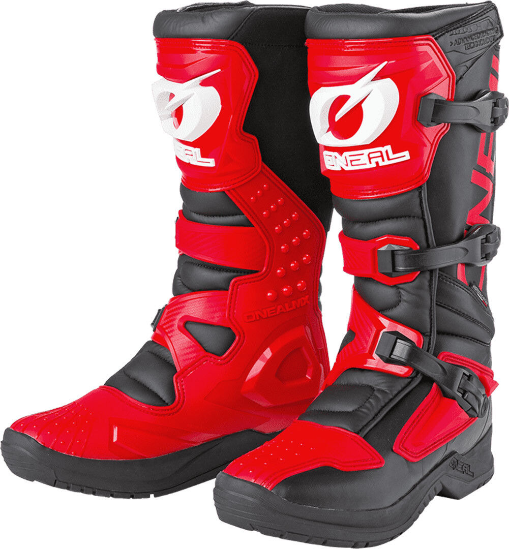 Oneal RSX Bottes de motocross Noir Rouge 46