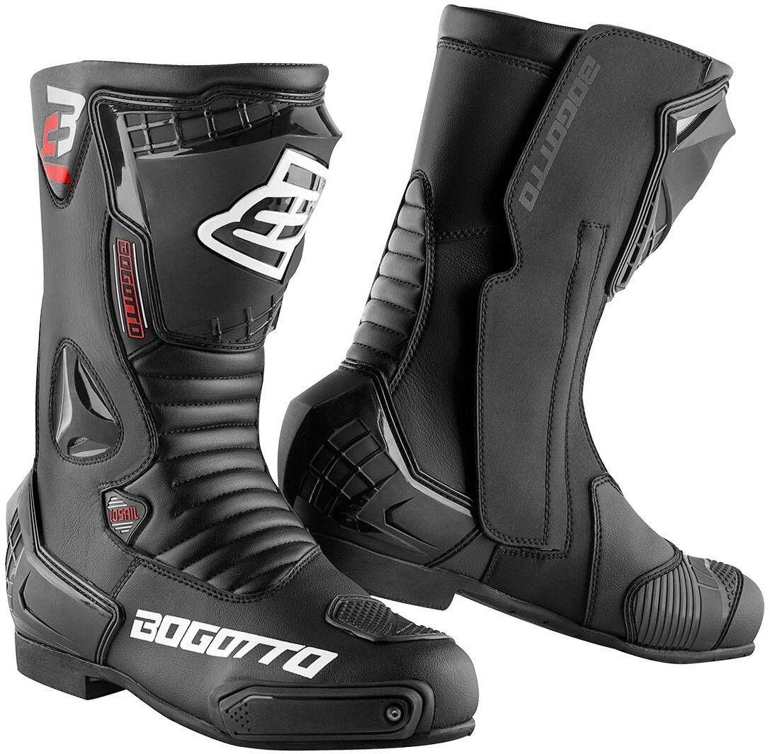 Bogotto Losail Motorcycle Boots Bottes de moto Noir 45