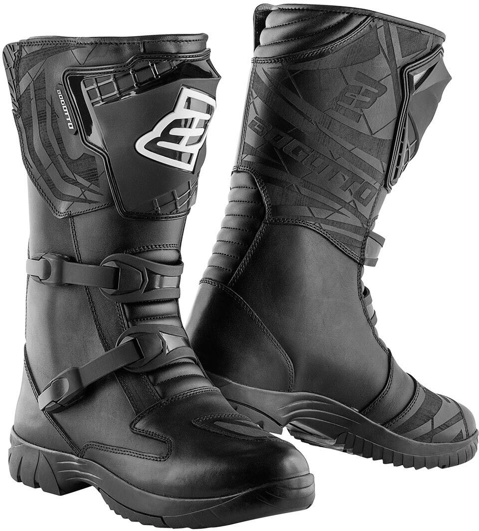 Bogotto Namib Waterproof Motorcycle Boots Bottes de moto imperméables Noir 47