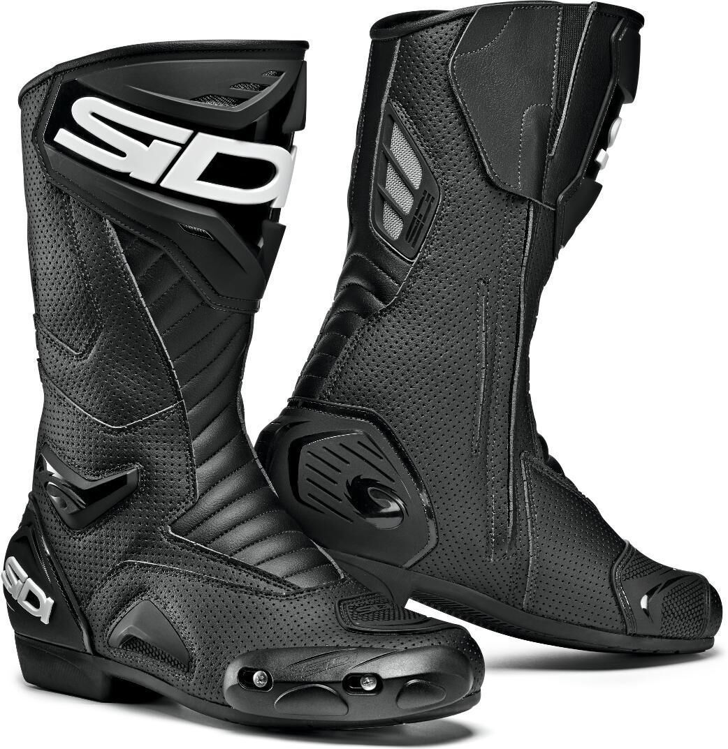 Sidi Performer Air Motorcycle Boots Bottes de moto Noir 47